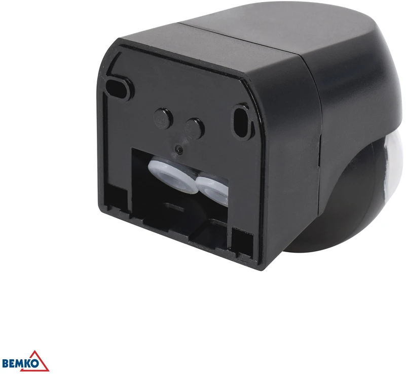 Bemko Paviršinis judesio daviklis, juodas, IP44, max 800W, 180°, max 12m