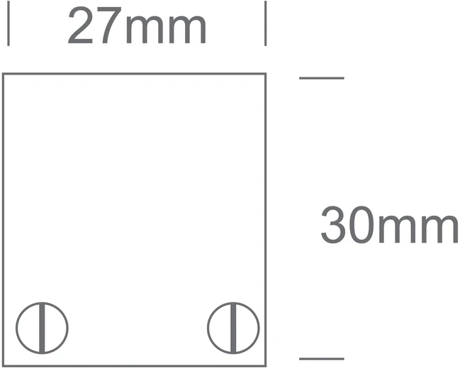 Paviršinis magnetinių sistemų bėgelis MINI, baltas, 1m, 42001A/W