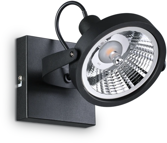 Lubinis šviestuvas Ideal Lux Ceiling lamp with 1 light GLIM, GU10, antracite
