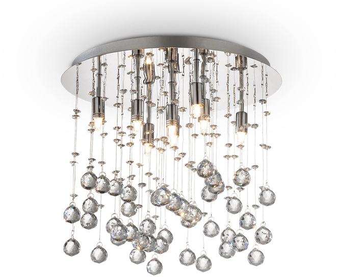 Ideal Lux Lubinis šviestuvas Moonlight Pl8 Cromo 77796
