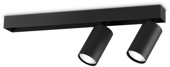 Lubinis šviestuvas Ideal Lux Paviršinis šviestuvas PROFILO, GU10, juodas, 314723