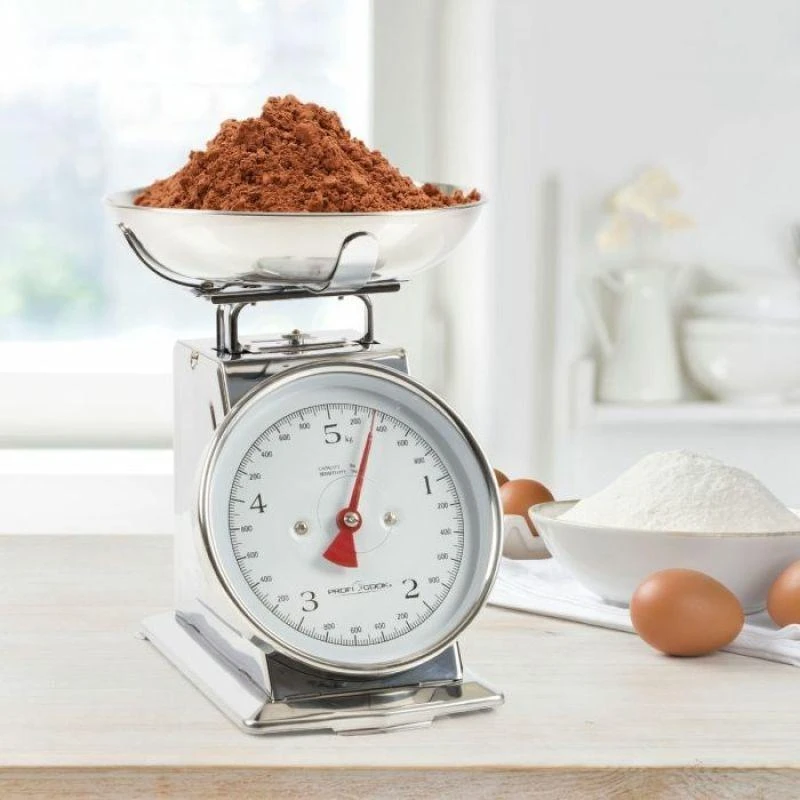 Virtuvinės svarstyklės Profi Cook ProfiCook PC-KW 1247 Nerūdijantis plienas Countertop Mechanical kitchen scale
