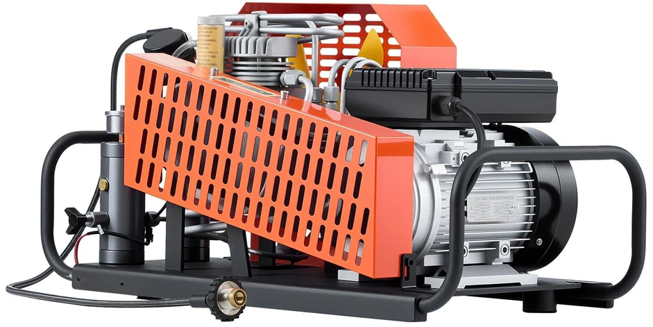 VEVOR PCP oro kompresorius 4500PSI su keturiais cilindrais