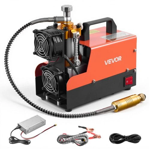 PCP oro kompresorius VEVOR JYQQGYCQJ250V1ASN001Y2, 4500 PSI