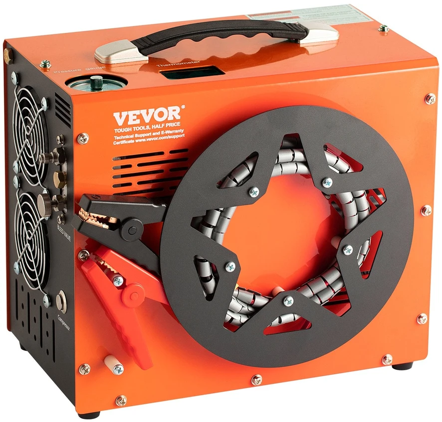 VEVOR nešiojamas pcp kompresorius, 4500 psi