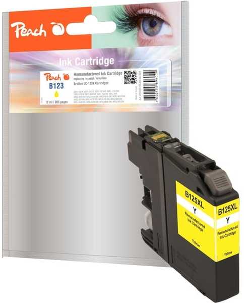 Peach Tinte yellow PI500-84 - compatible zu Bredher LC-123