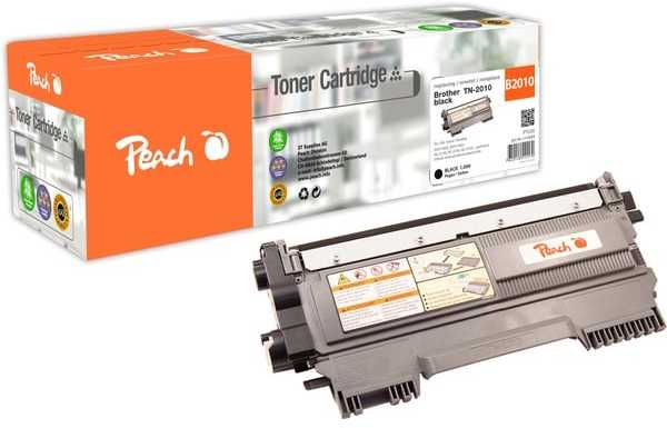Peach Toneris juodas 110569 - compatible zu Bredher TN-2010