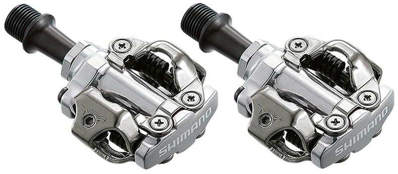Pedalai Shimano PD-M540 SPD + SM-SH51 sidabriniai