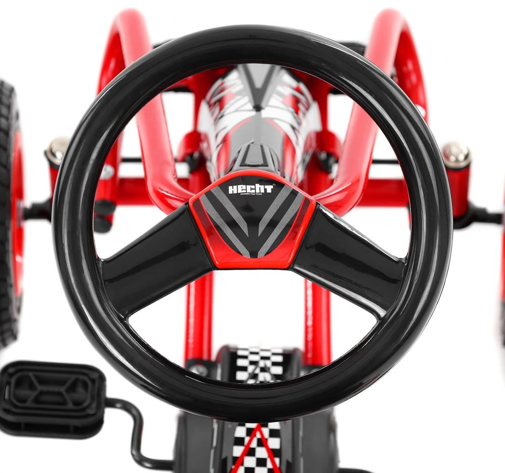 Pedalinis kartingas HECHT 59791 Raudonas, raudonas