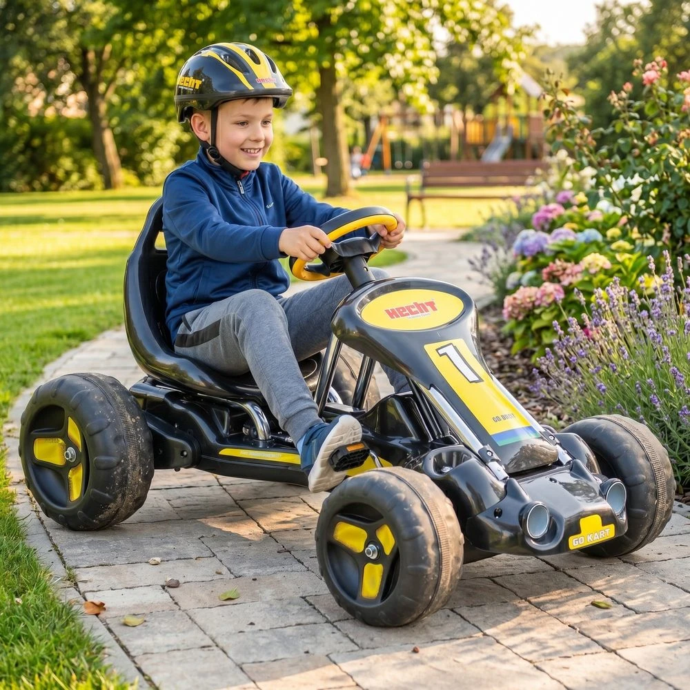 Pedalinis kartingas vaikams HECHT 59789, 30 kg apkrova