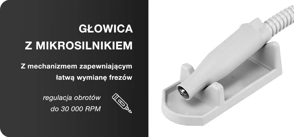 Activeshop Profesionali nagų freza su integruotu dulkių siurbliu Exo Classic File New Edition - pedikiūrui ir manikiūrui