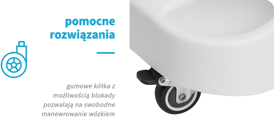 Activeshop Vežimėlis baltas