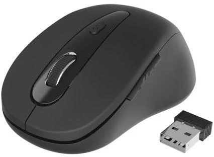 Pelė GEMBIRD MUSW-6B-01 (optinė; 1600 DPI; juoda)