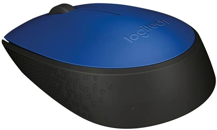 Pelė Logitech 910-004640 (optinė; 1000 DPI; mėlyna)