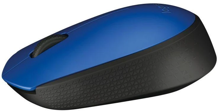Pelė Logitech 910-004640 (optinė; 1000 DPI; mėlyna)