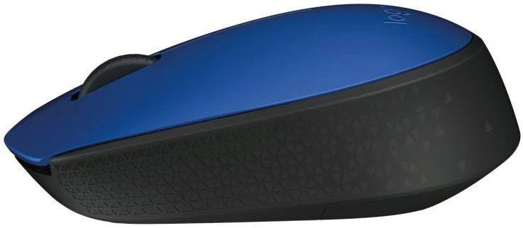 Pelė Logitech 910-004640 (optinė; 1000 DPI; mėlyna)