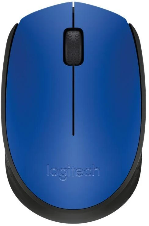 Pelė Logitech 910-004640 (optinė; 1000 DPI; mėlyna)
