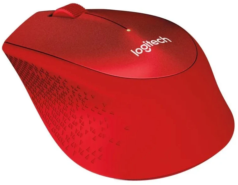 Pelė Pelytė Logitech M330 910-004911 (optinė; 1000 DPI; raudona)