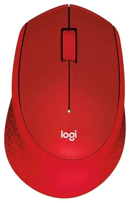 Pelė Pelytė Logitech M330 910-004911 (optinė; 1000 DPI; raudona)