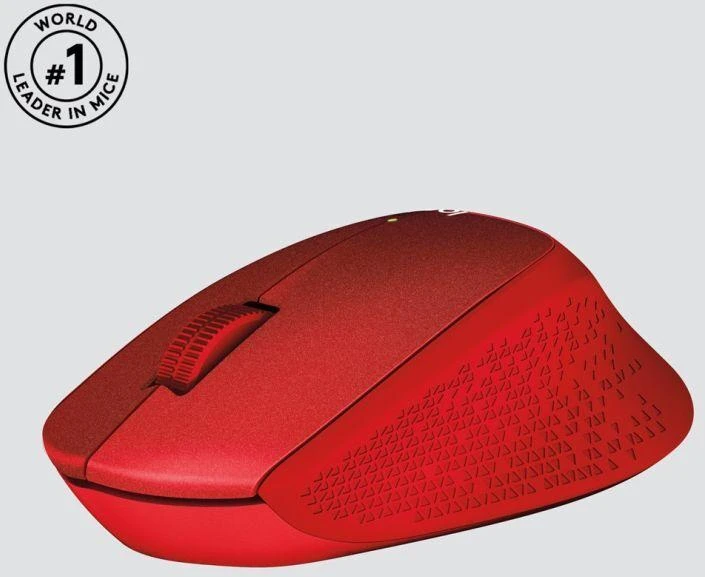Pelytė Logitech M330 910-004911 (optinė; 1000 DPI; raudona)