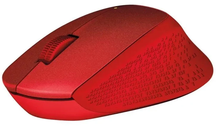Pelė Pelytė Logitech M330 910-004911 (optinė; 1000 DPI; raudona)