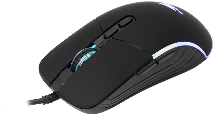 Baracuda žaidimų pelė NAUTILUS, 7D, 12800 dpi, juodos spalvos (BGM-011)