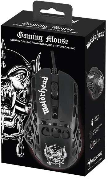 Pelė žaidimams su 7200 DPI jutikliu Subsonic Motorhead
