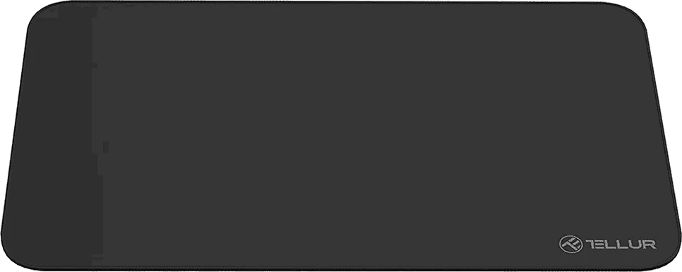 Pelės kilimėlis TELLUR SmoothClick M, 35 x 25 cm, juodas