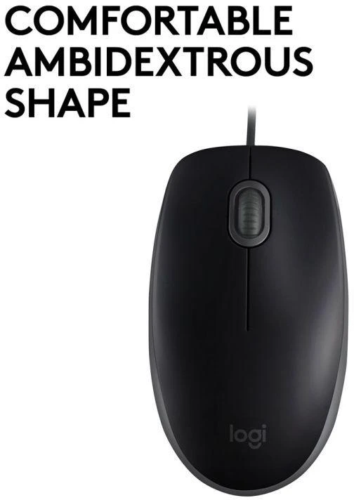 Pelė Logitech B110 Silent, Juoda