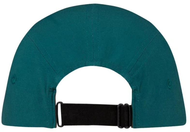 Penkių panelių kepurė su snapeliu BUFF 5 Panel Go, žalsvai mėlyna