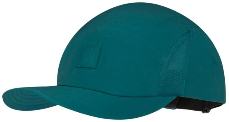 Penkių panelių kepurė su snapeliu BUFF 5 Panel Go, žalsvai mėlyna