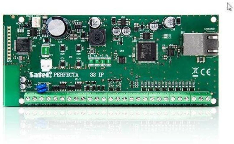 Carruzzo Valdymo panelė SATEL PERFECTA-IP 32 Pagrindinė plokštė