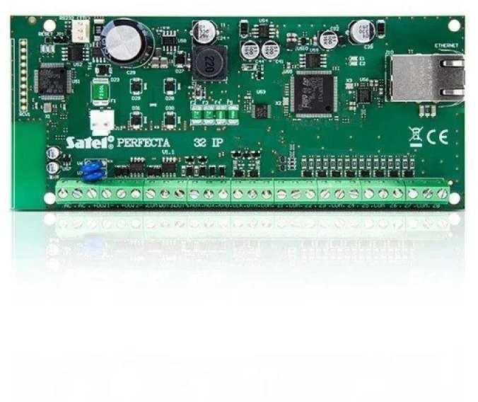 Carruzzo Valdymo panelė SATEL PERFECTA-IP 32 Pagrindinė plokštė