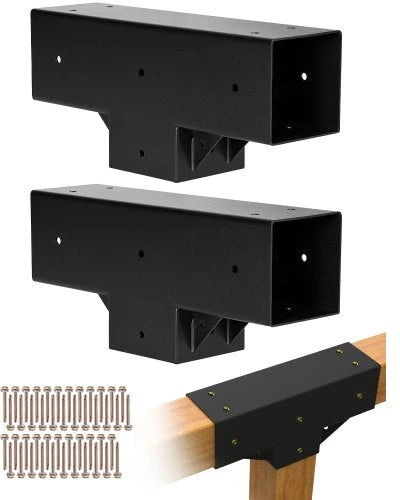 VEVOR 4x4 colių pergolos laikiklių rinkinys, 2 vnt.