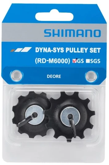 Galinio pavarų perjungėjo ratukų komplektas Shimano RD-M6000-GS