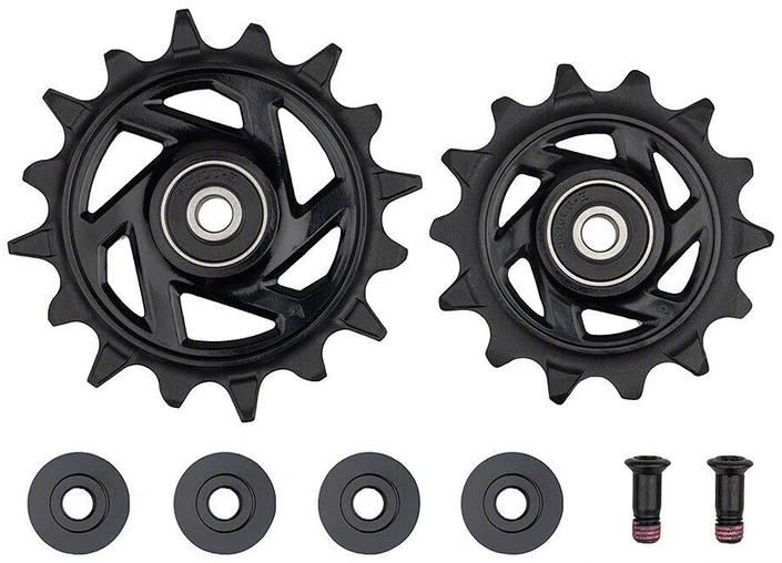 Galinio pavarų perjungėjo ratukų komplektas SRAM X0 Eagle T-Type AXS