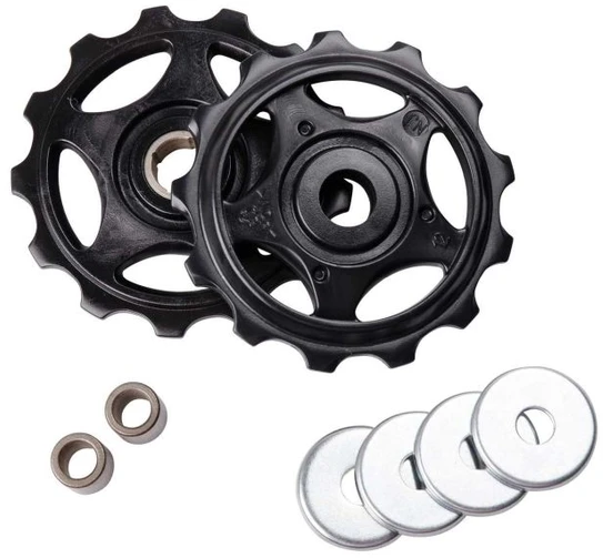 Galinio pavarų perjungėjo ratukų komplektas Shimano RD-M410