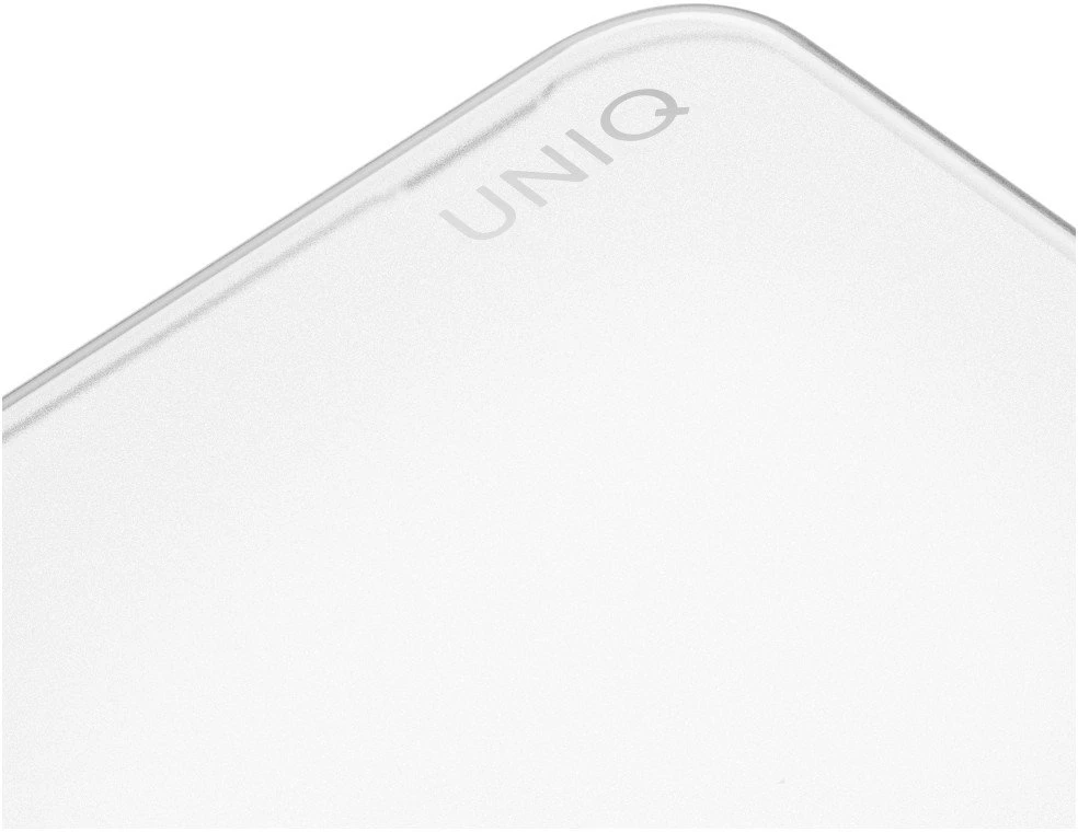 Uniq Claro dėklas, skirtas „MacBook Neo“ – permatomas