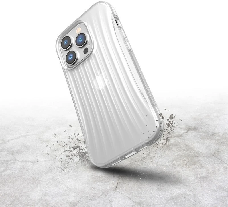 Permatomas biodegradus dėklas iPhone 14 Pro, X-Doria Raptic Clutch