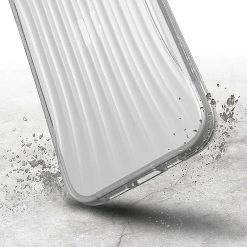 Permatomas biodegradus dėklas iPhone 14 Pro, X-Doria Raptic Clutch