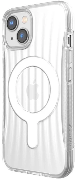 Permatomas biologiškai skaidus dėklas iPhone 14, X-Doria Raptic Clutch MagSafe