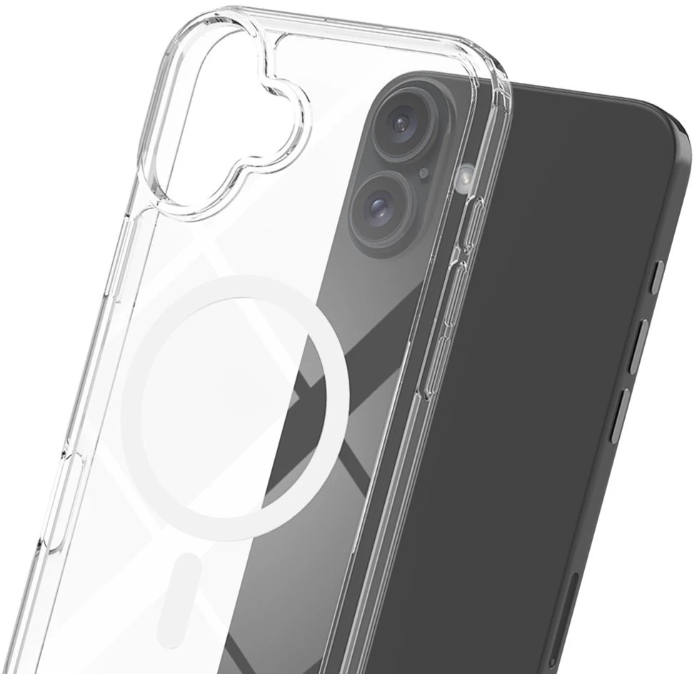 Dėklas 3Mk apsauga 3mk „Armor MagCase“, skirtas „iPhone 17“ – skaidrus