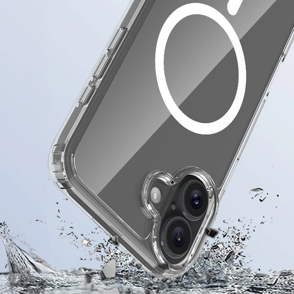 Dėklas 3Mk apsauga 3mk „Armor MagCase“, skirtas „iPhone 17“ – skaidrus