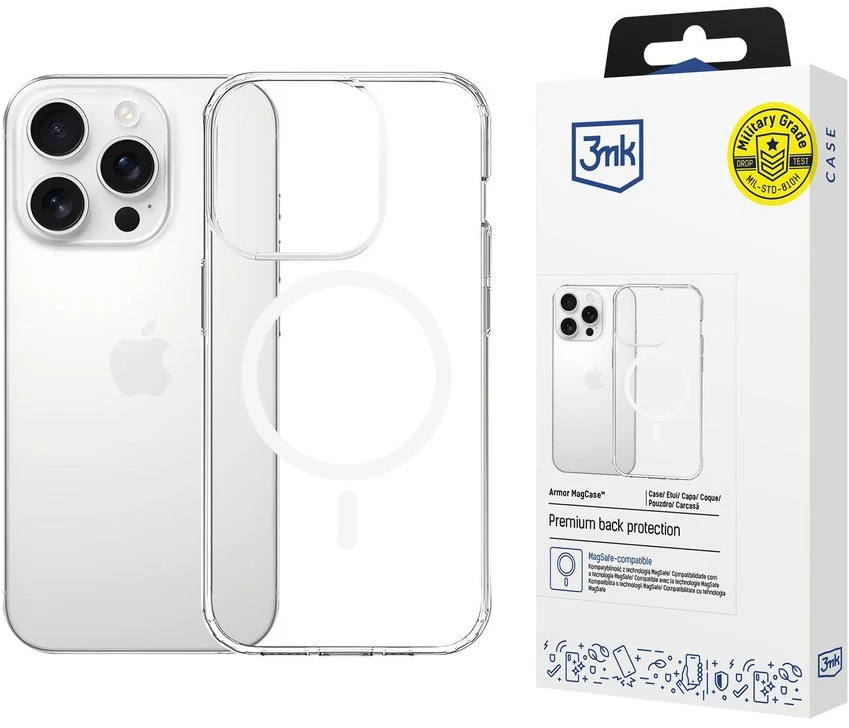 Dėklas 3MK Armor MagCase skirtas Apple iPhone 15 Pro