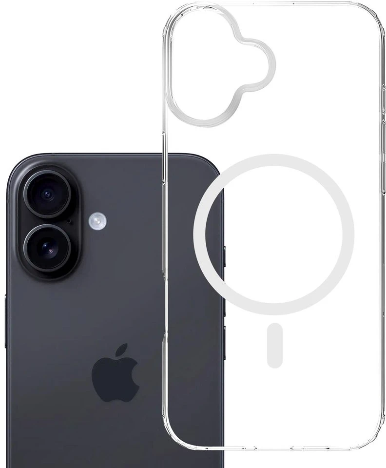 Dėklas 3Mk apsauga 3mk „Armor MagCase“, skirtas „iPhone 17“ – skaidrus