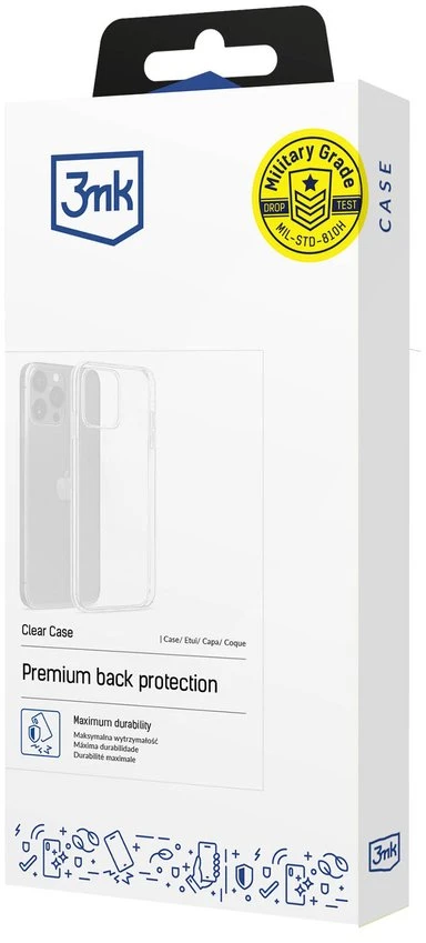 3mk skaidrus dėklas, skirtas Realme 14x - permatomas