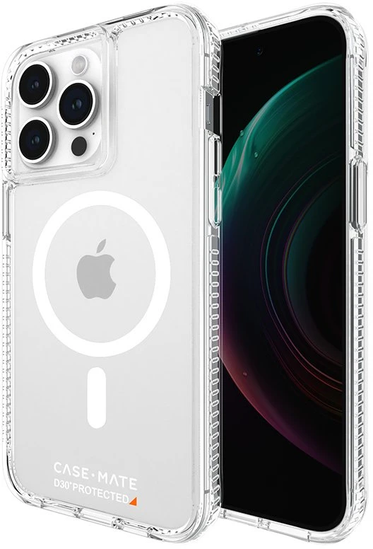 Case-Mate Ultra Tough plus D3O MagSafe - Apple iPhone 15 Pro Max dėklas Clear