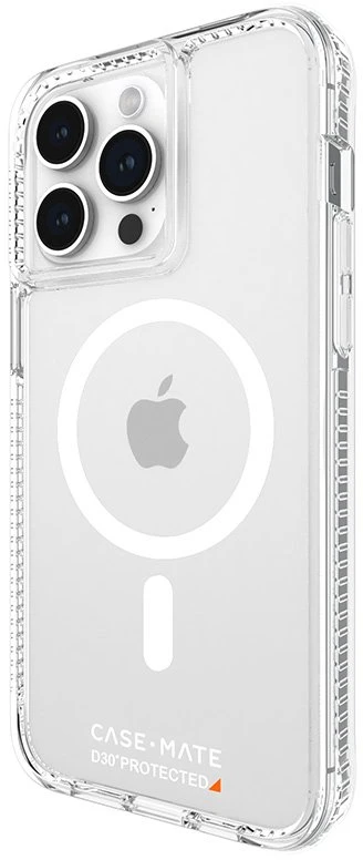 Case-Mate Ultra Tough plus D3O MagSafe - Apple iPhone 15 Pro Max dėklas Clear