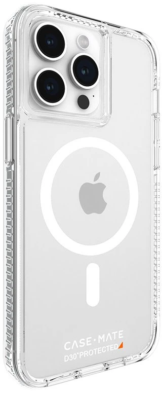 Case-Mate Ultra Tough plus D3O MagSafe - Apple iPhone 15 Pro Max dėklas Clear