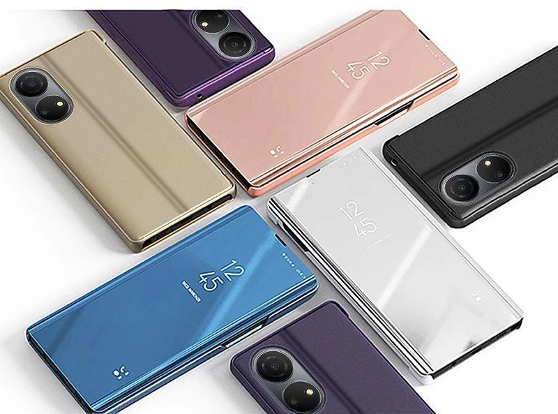 Hurtel Clear View dėklas skirtas Honor X7 / Honor Play 30 Plus, juodas